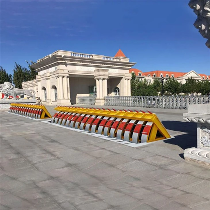 Security Retractable Road Blocker Security Retractable Road Blocker